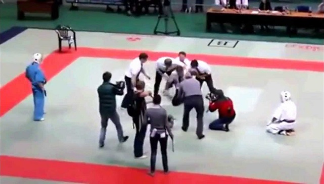 Karate Referee Becomes The Winner