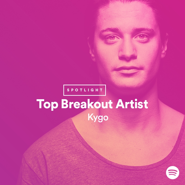 Kygo Named Top Breakout Artist of 2015 By Spotify