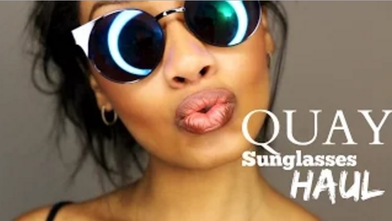 Huge Sunglasses Haul + Try On !!! (Quay)