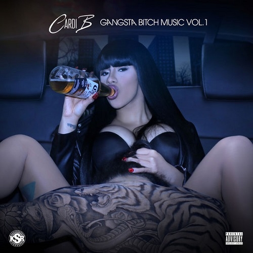 Cardi B Gangsta Bitch Music Vol 1, cardi b, female emcee, gangsta bitch music vol 1 mixtape, superindykings