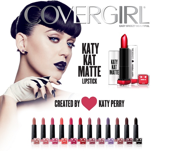 Katy Kat Matte Collection, katy perry, covergirl, makeup, lipstick, fashion, blog, superindykings