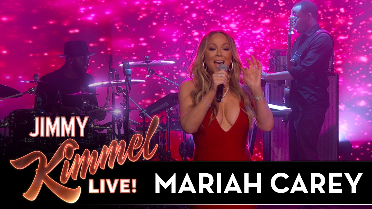 Mariah Carey Performs I Dont on Jimmy Kimmel Live